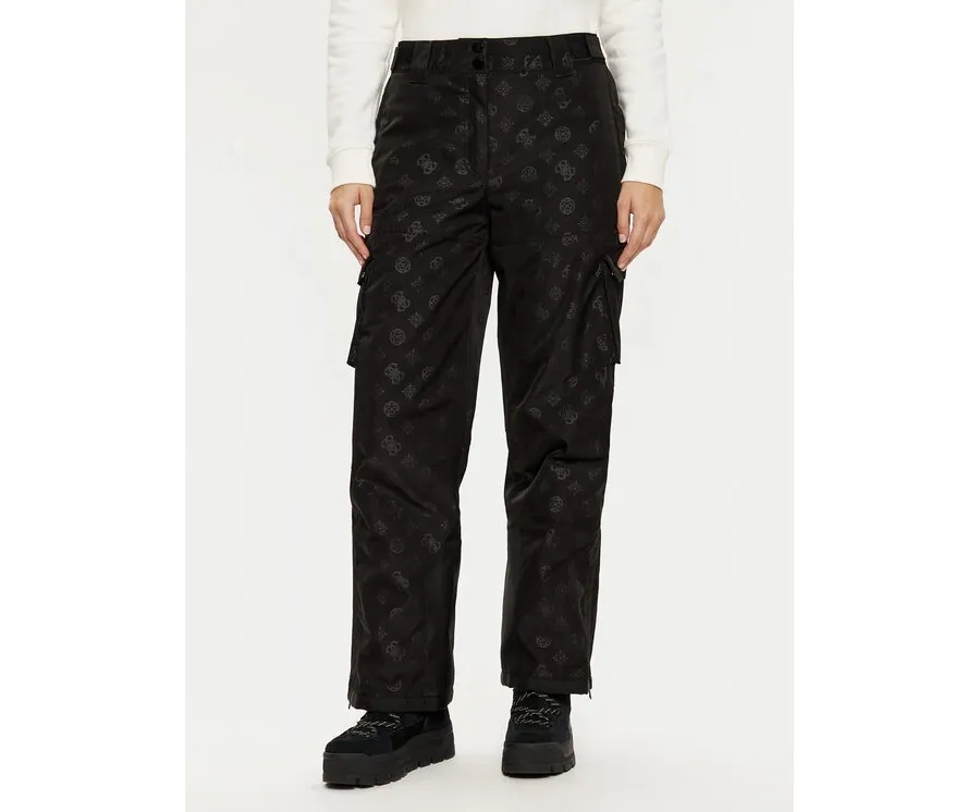 obrazek 1 Guess Spodnie narciarskie W4PB60 WH0K0 Czarny Regular Fit