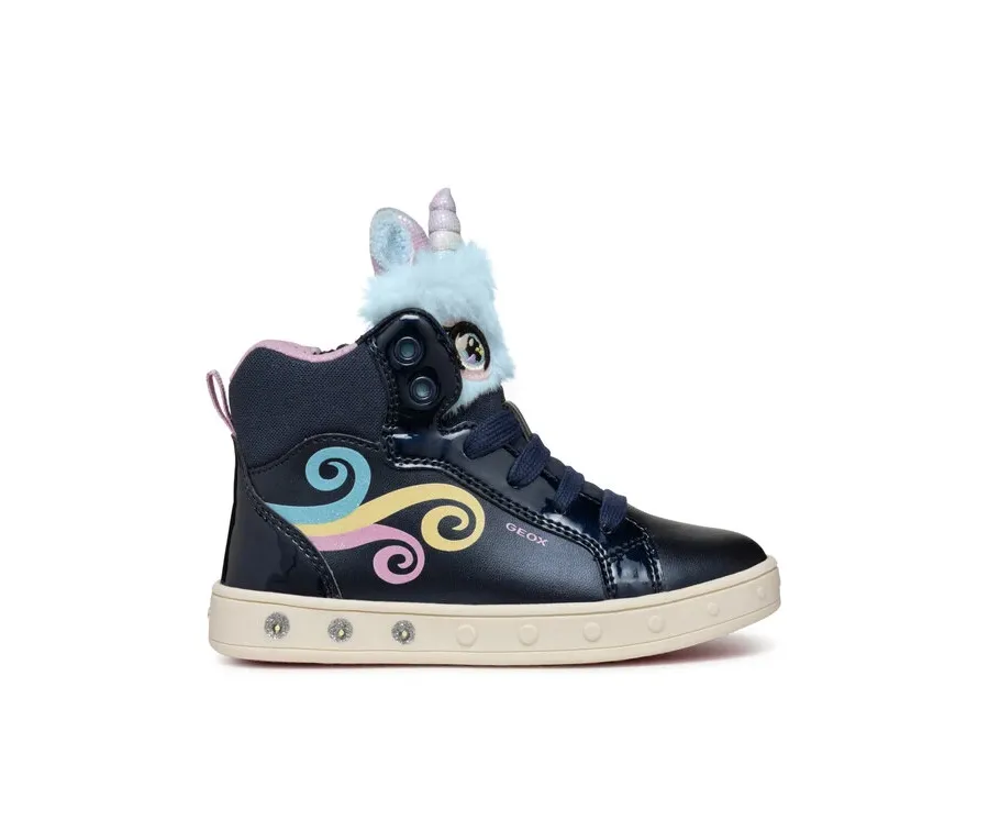 obrazek 1 Geox Sneakersy J Skylin Girl  J468WA 0NFBH C4243 M Granatowy