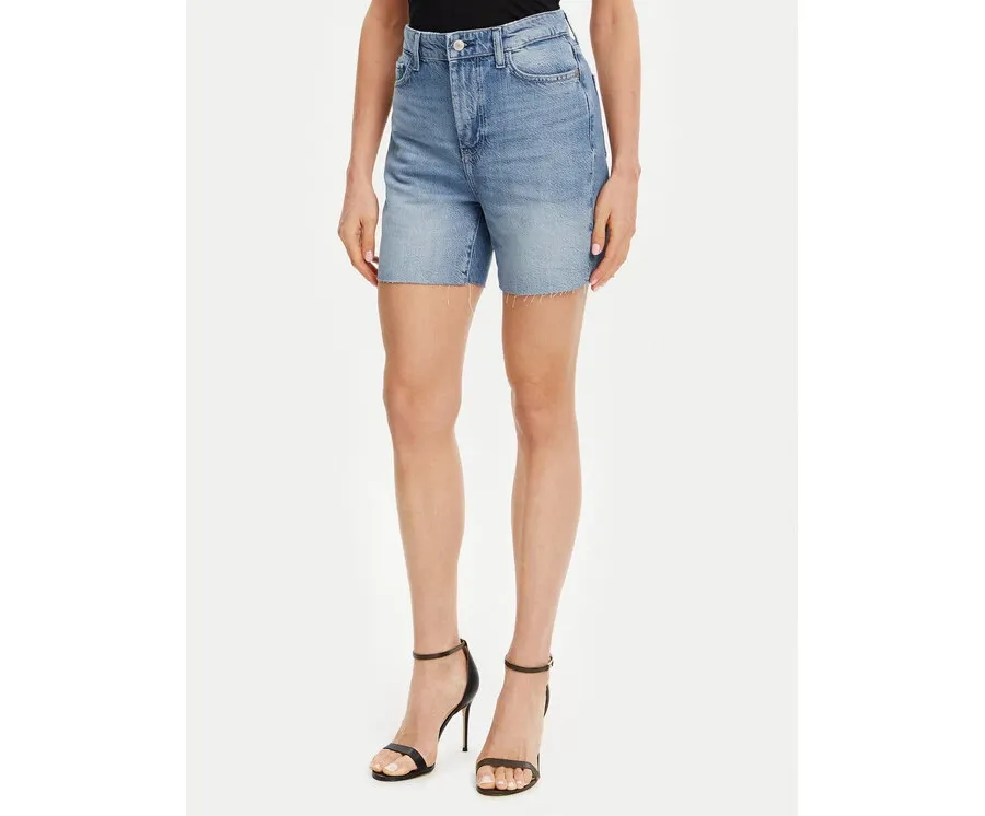 obrazek 1 Guess Szorty jeansowe W5GD47 D5B94 Niebieski Regular Fit