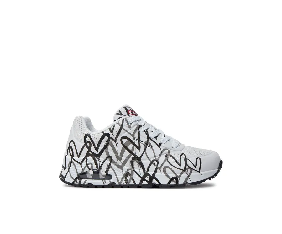 obrazek 1 Skechers Sneakersy Spread The Love 155507/WBGY Biały