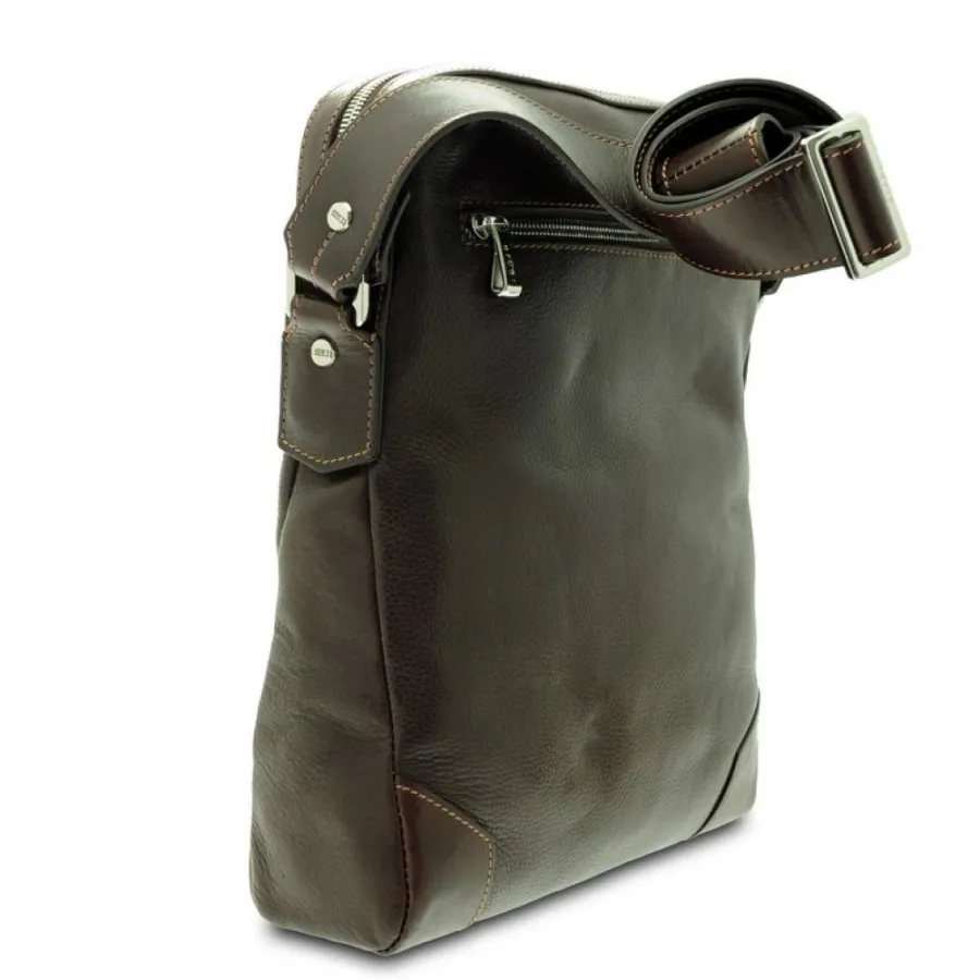 obrazek 3 Skórzana męska torba na ramię - Giudi