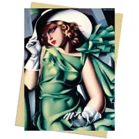 Zdjęcie Pakiet kartek na życzenia (Tamara de Lempicka: Młoda dama w rękawiczkach, 1930) - Flame Tree Publishing