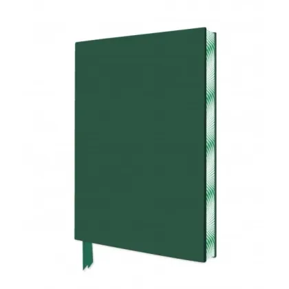 Zdjęcie Elegancki notatnik ze skóry (Racing Green Artisan) - Flame Tree Studio