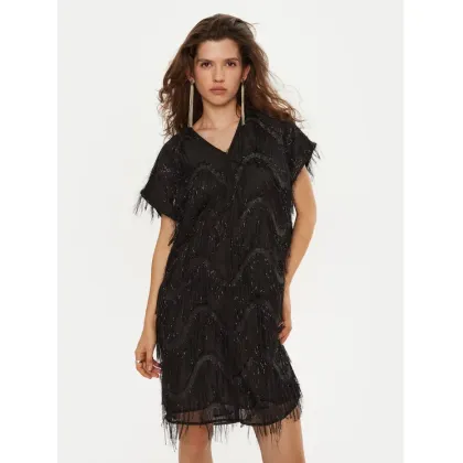 Zdjęcie Bruuns Bazaar Sukienka koktajlowa Nellat BBW4197 Czarny Loose Fit