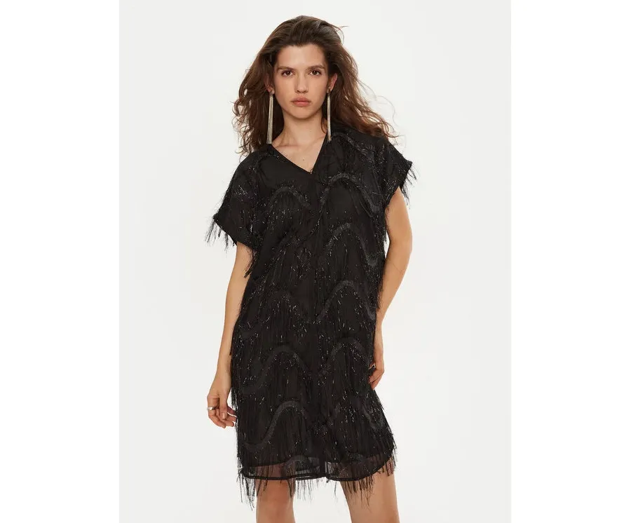 obrazek 1 Bruuns Bazaar Sukienka koktajlowa Nellat BBW4197 Czarny Loose Fit