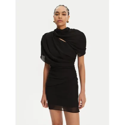 Zdjęcie JACQUEMUS Sukienka koktajlowa 24H251DR130-1555 Czarny Regular Fit