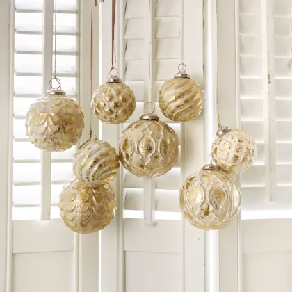 Zdjęcie Świąteczne zawieszki, zestaw 8 szt. Imogen