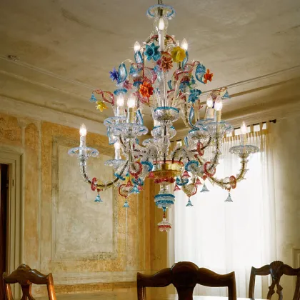 Zdjęcie Urokliwy żyrandol LV90/6+3+3 marki Arte Veneziana