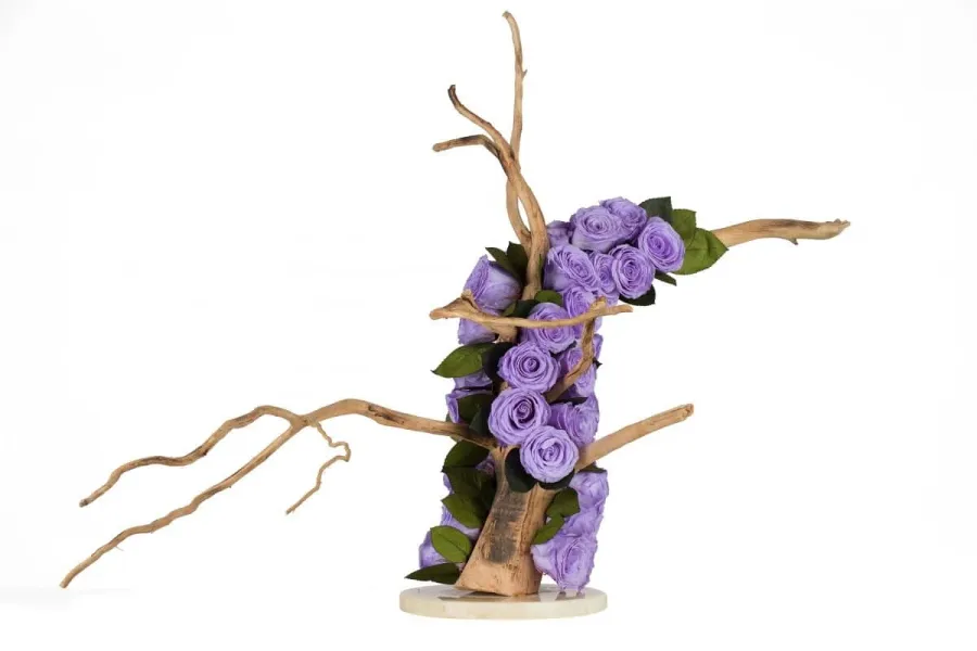 obrazek 4 Wyjątkowa dekoracja – Bonsai ze stabilizowanymi różami