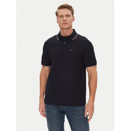 Zdjęcie Tommy Hilfiger Polo MW0MW38457 Granatowy Classic Fit