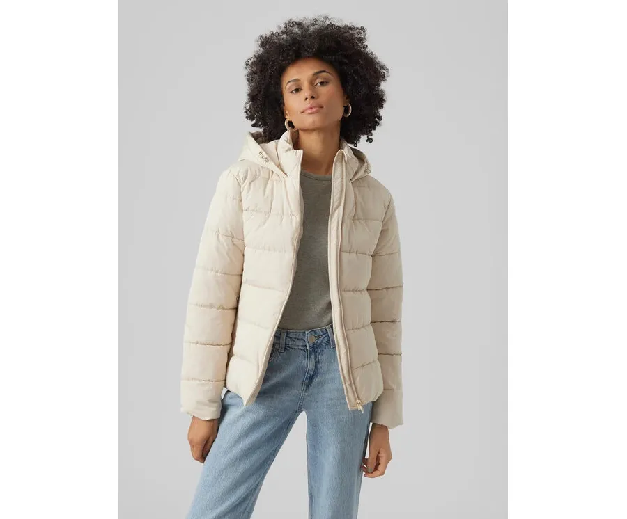 obrazek 1 Vero Moda Kurtka zimowa 10289837 Écru Regular Fit