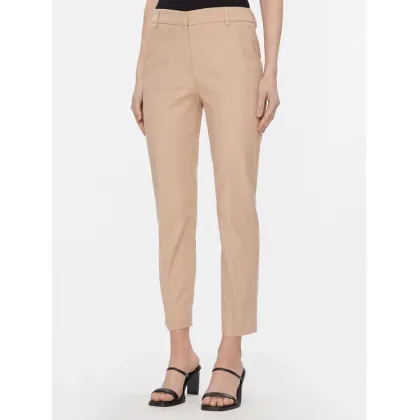 Zdjęcie Weekend Max Mara Spodnie materiałowe Vite 2415131031 Beżowy Regular Fit