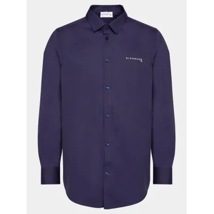 Zdjęcie Richmond X Koszula Liddo UMP24230CA Granatowy Slim Fit