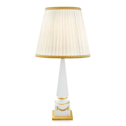 Zdjęcie Ceramiczna włoska lampa - Obelisk