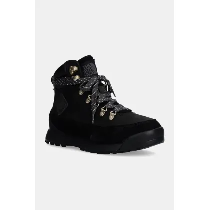 Zdjęcie The North Face śniegowce Back to Berkeley IV Leather damskie kolor czarny lekko ocieplone NF0A8A9EKX71