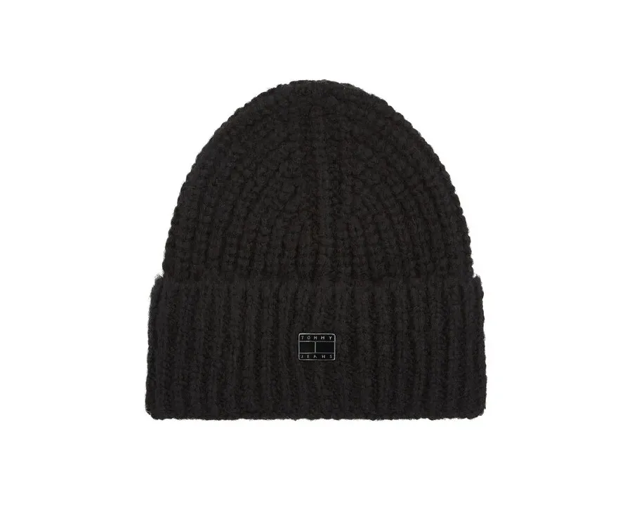 obrazek 1 Tommy Jeans Czapka City Bold AW0AW16786 Czarny