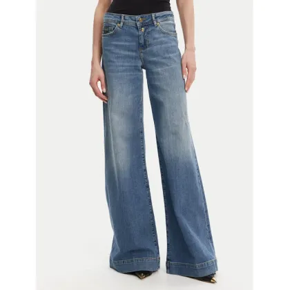 Zdjęcie Versace Jeans Couture Jeansy 78HAB561 Niebieski Wide Leg