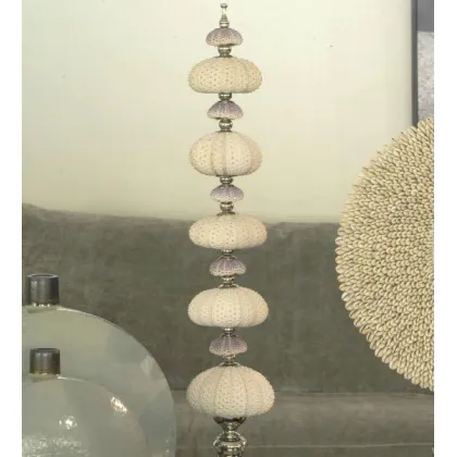 Picture Prestigious nickel-plated sea urchin decoration