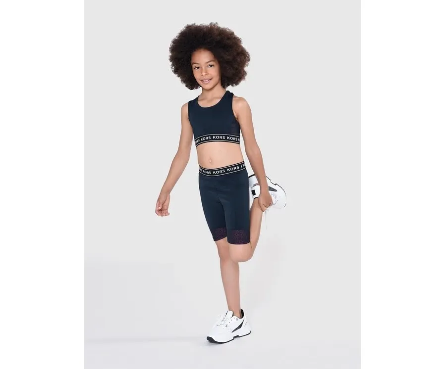 obrazek 1 MICHAEL KORS KIDS Szorty rowerowe R14135 D Czarny Regular Fit