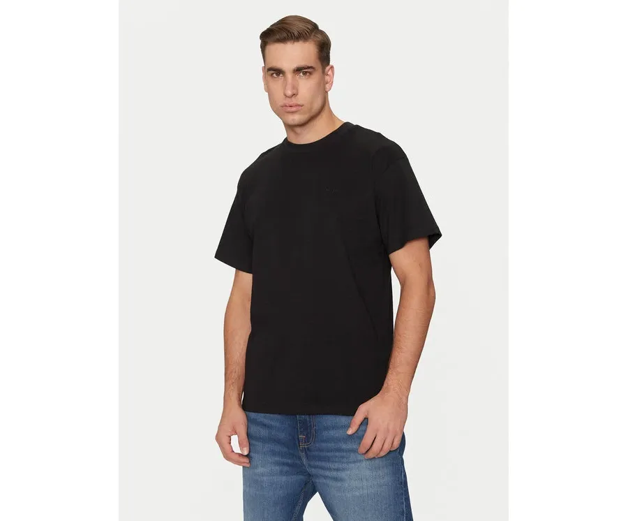 obrazek 1 SCHOTT N.Y.C. T-Shirt TSCLIFF1 Czarny Regular Fit