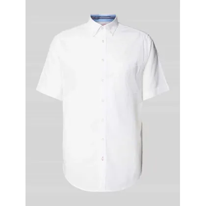Zdjęcie Koszula casualowa o kroju regular fit z kołnierzykiem typu button down