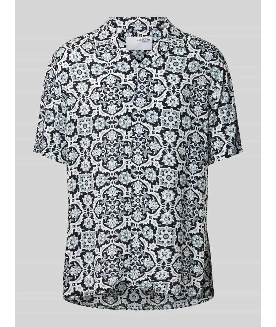 obrazek 1 Koszula casualowa o kroju regular fit ze wzorem na całej powierzchni