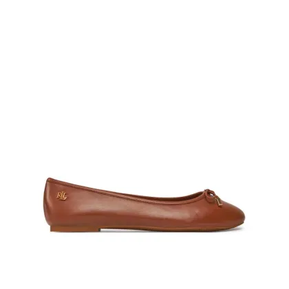 Zdjęcie Lauren Ralph Lauren Baleriny 802940603002 Brązowy LAUREN RALPH LAUREN