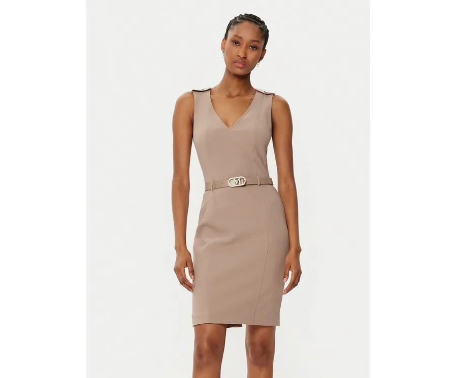 obrazek 1 Marciano Guess Sukienka koktajlowa 5RGK10 6302A Beżowy Bodycon Fit