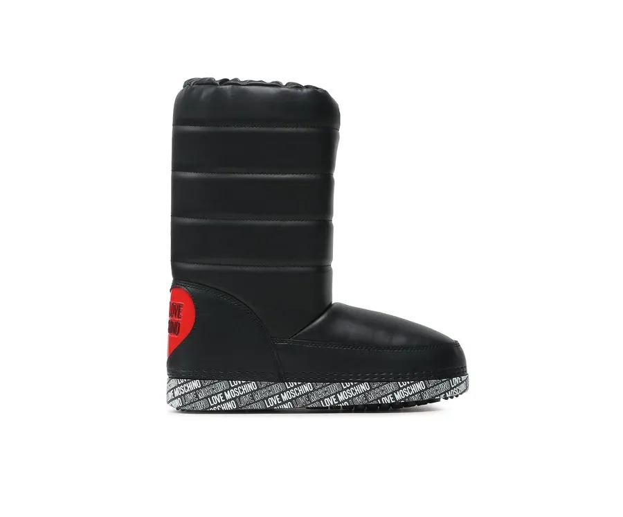 obrazek 1 LOVE MOSCHINO Śniegowce JA24162G1HIT400B Czarny