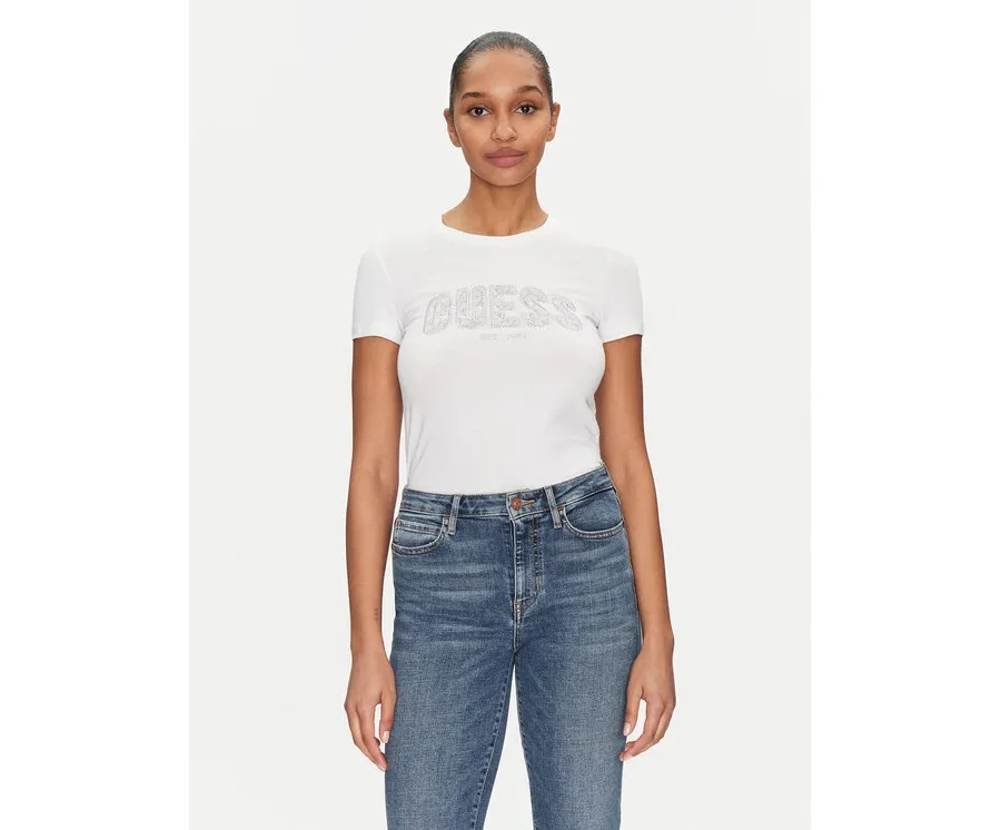 obrazek 1 Guess T-Shirt 172699 Biały Classic Fit