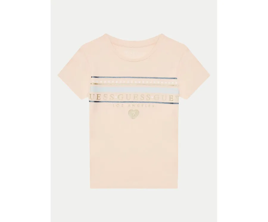 obrazek 1 Guess T-Shirt K5GI00 K6YW4 Różowy Regular Fit