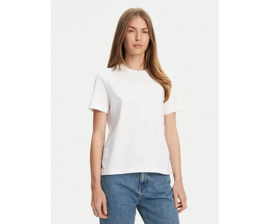 obrazek 1 Calvin Klein T-Shirt LV044C905G Biały Regular Fit