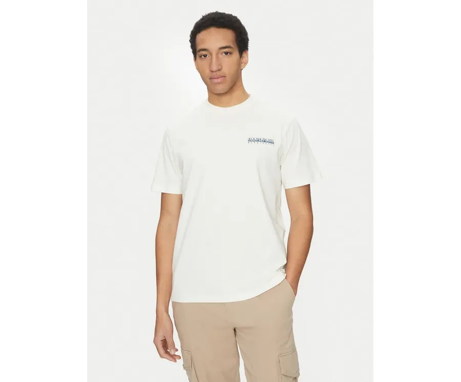 obrazek 1 Napapijri T-Shirt S-Sovana NP0A4IE4 Biały Regular Fit