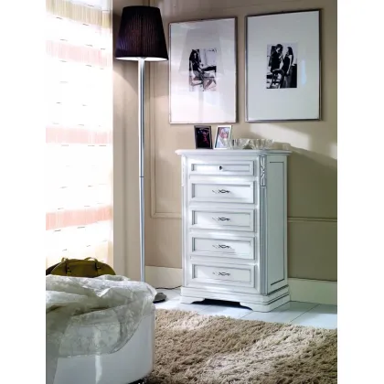 Zdjęcie Pojemna włoska komoda Margherita z 5 szufladami