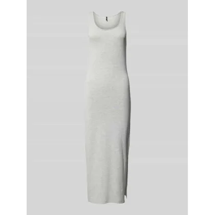 Zdjęcie Długa sukienka w jednolitym kolorze model ‘MAXI MY SOFT’