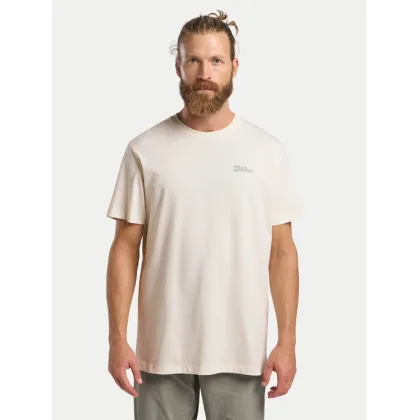 Zdjęcie Jack Wolfskin T-Shirt Essential 1808382 Écru Regular Fit