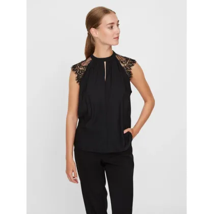 Zdjęcie Vero Moda Bluzka Milla 10226072 Czarny Regular Fit