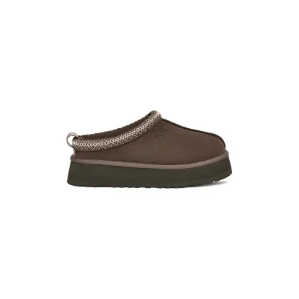 Zdjęcie UGG kapcie zamszowe Tazz kolor brązowy 1122553-MLSS