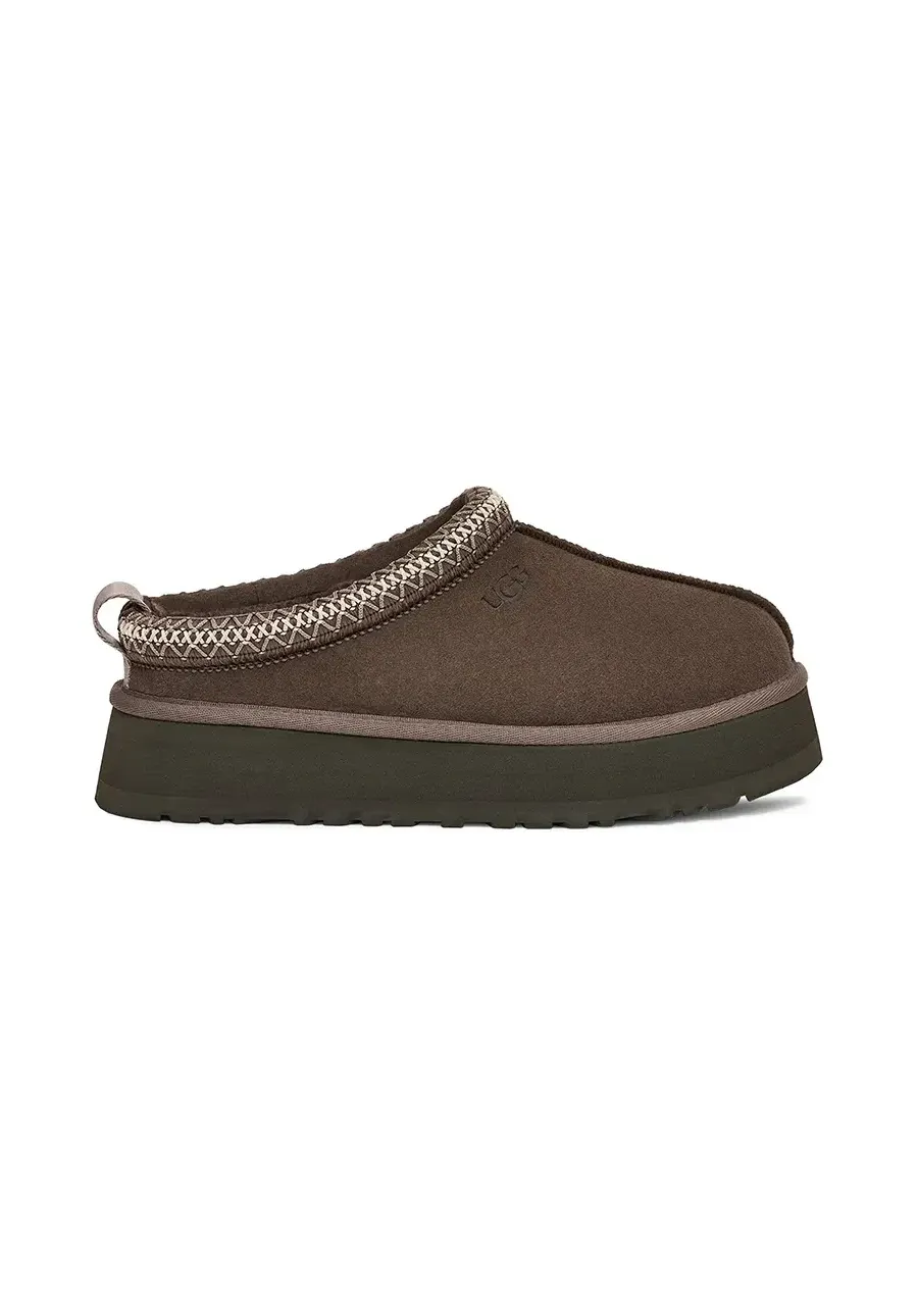 obrazek 1 UGG kapcie zamszowe Tazz kolor brązowy 1122553-MLSS