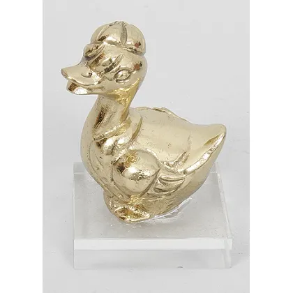 Zdjęcie Figurka kaczki z brązu