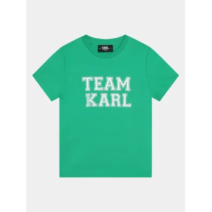Zdjęcie Karl Lagerfeld Kids T-Shirt Z30049 D Zielony Regular Fit