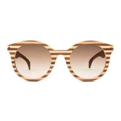 Zdjęcie Dębowe, eleganckie okulary dla niej - Legno Light