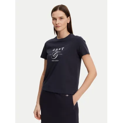 Zdjęcie Gant T-Shirt 4200563 Granatowy Regular Fit