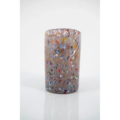 Zdjęcie Niezwykła szklanka ze szkła murano - h. 13 cm