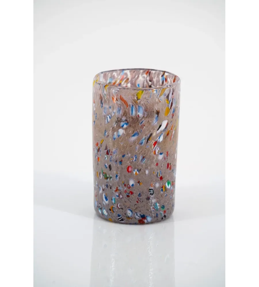 obrazek 1 Niezwykła szklanka ze szkła murano - h. 13 cm