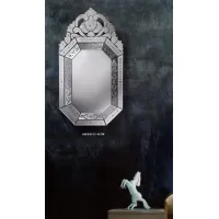 Picture A fantastic living room mirror for a luxurious interior