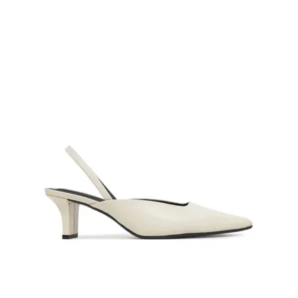 Zdjęcie Calvin Klein Sandały Heel Mule Pump 50 - Lth HW0HW02551 Beżowy