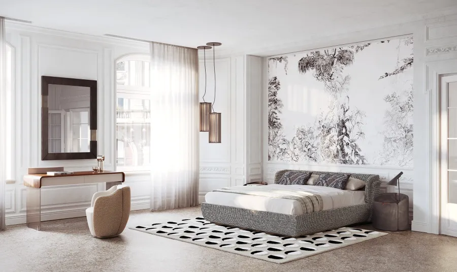 obrazek 16 Ekskluzywna modernistyczna szafka nocna prosto z Włoch - do sypialni