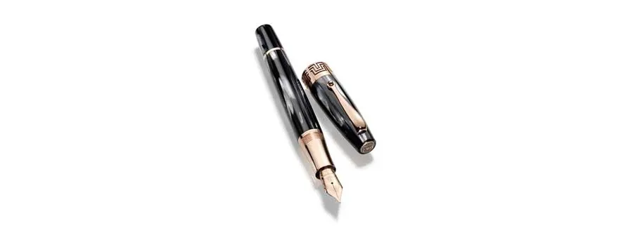 obrazek 1 Diamonds Fountain Pen EXTRA 1930 Black&White Montegrappa