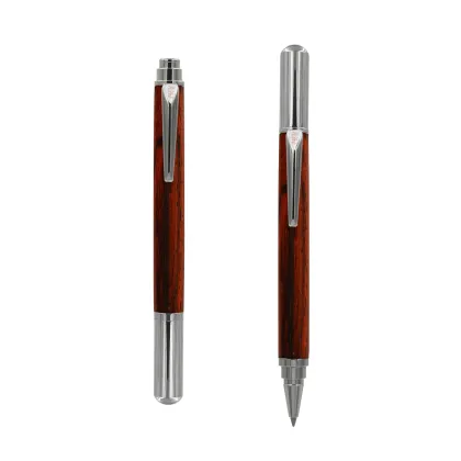 Zdjęcie Elegancki długopis z drewna cocobolo - Matera Cocobolo - M'Art